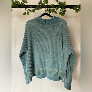 Women’s Green Time and Tru Sweater